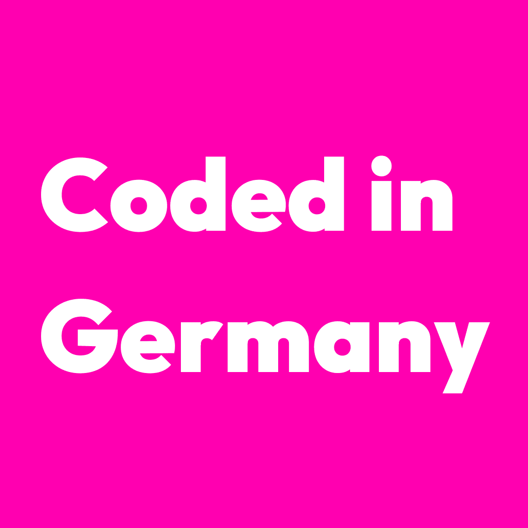 Coded in Germany (1)
